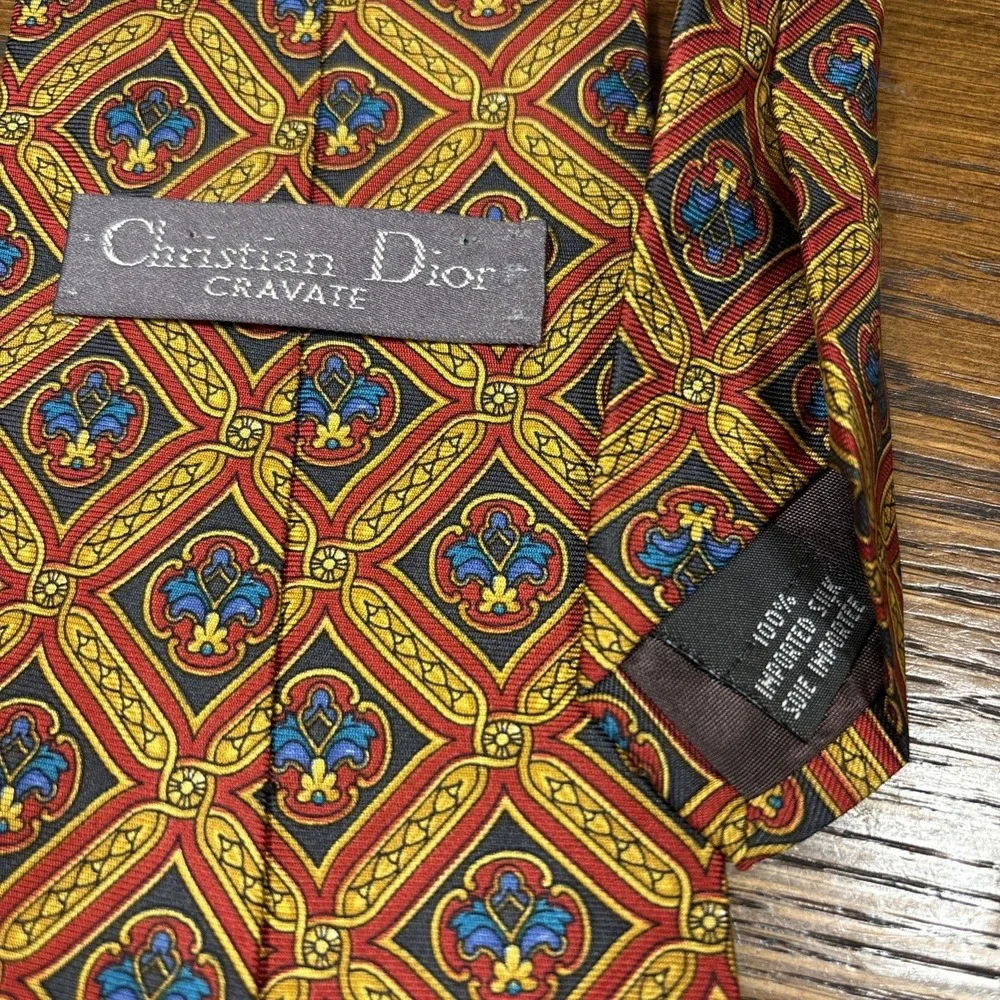 Dior christian cravates