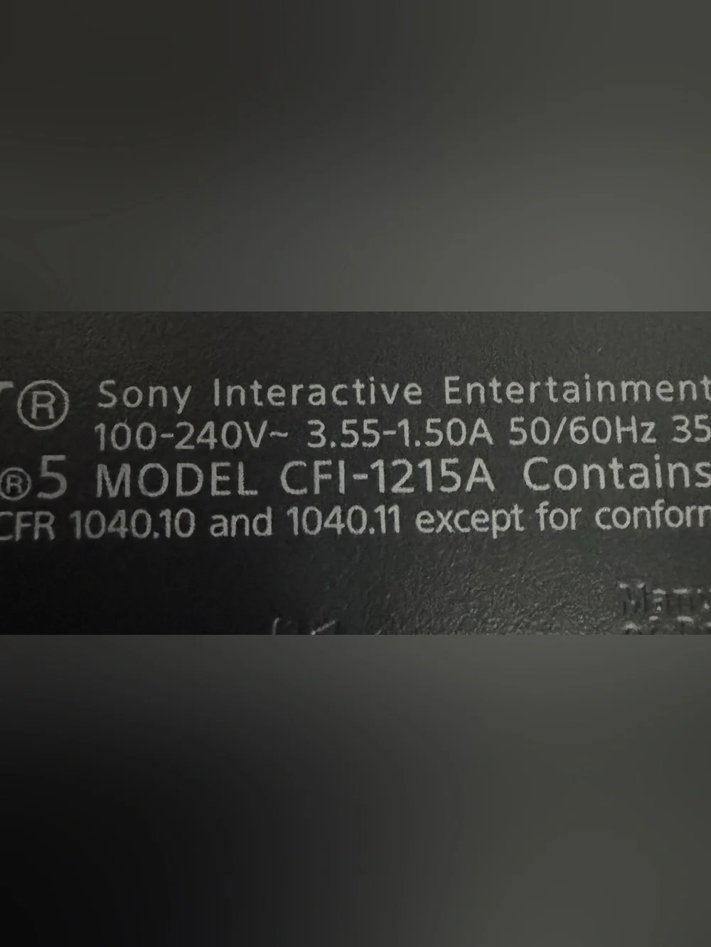 Sony playstation ps5