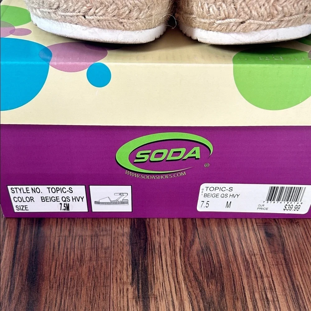 Soda stylish espadrilles