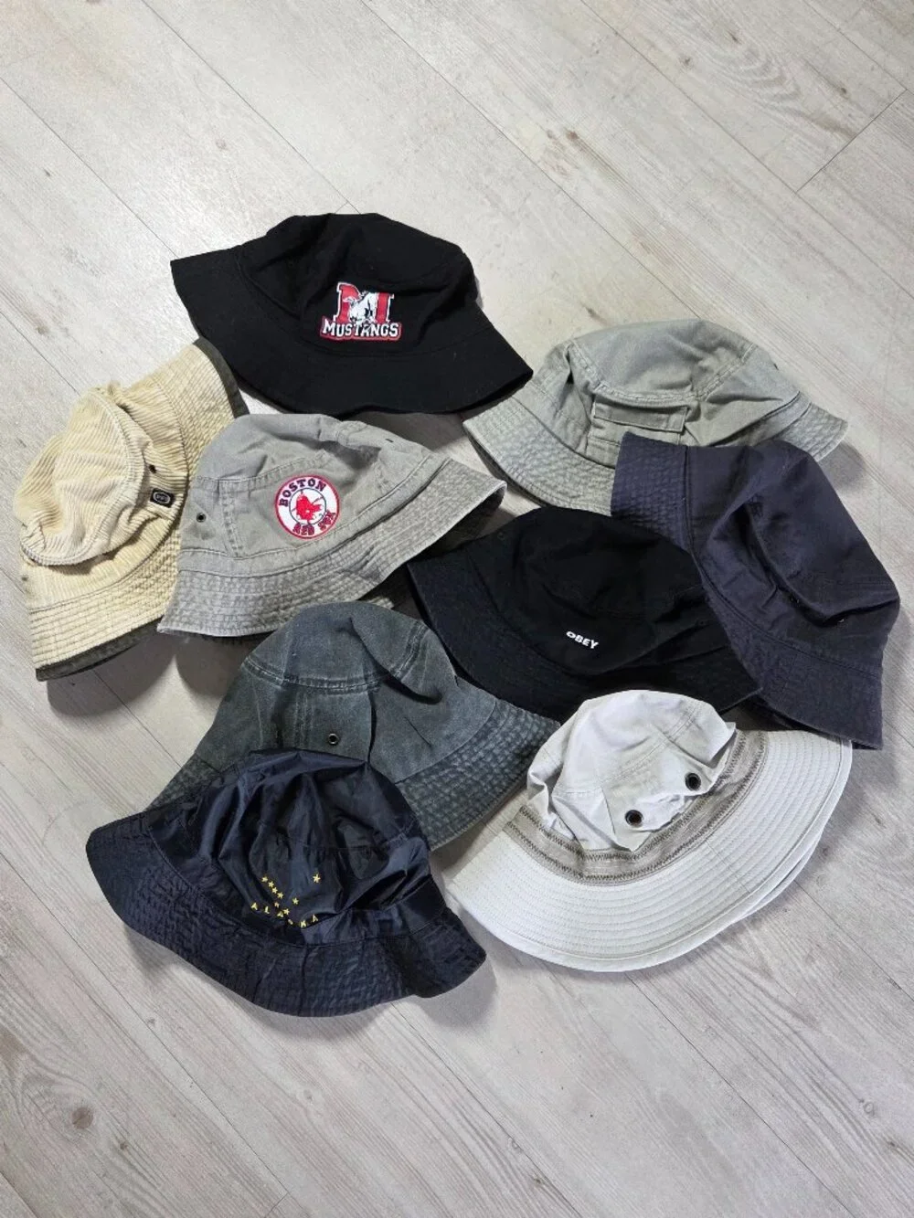 Bucket Hat Bundle - Includes 9 Casual Hats