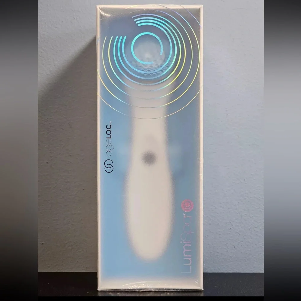 NuFACE LumiSpa White Facial Cleansing Device