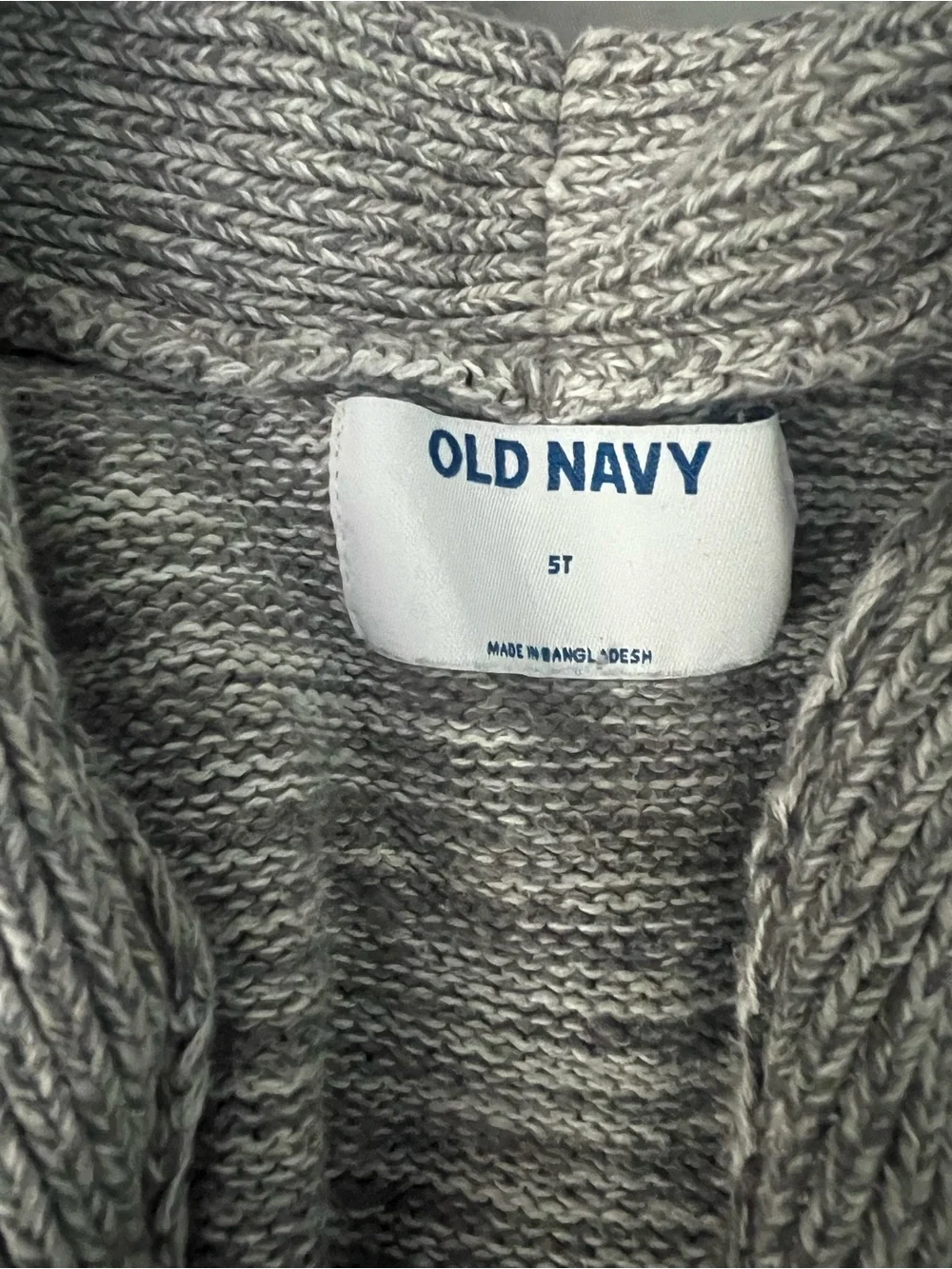 Old Navy sweater has