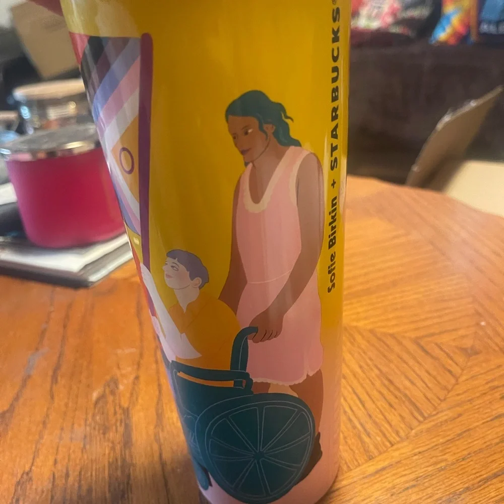 Starbucks vibrant tumbler