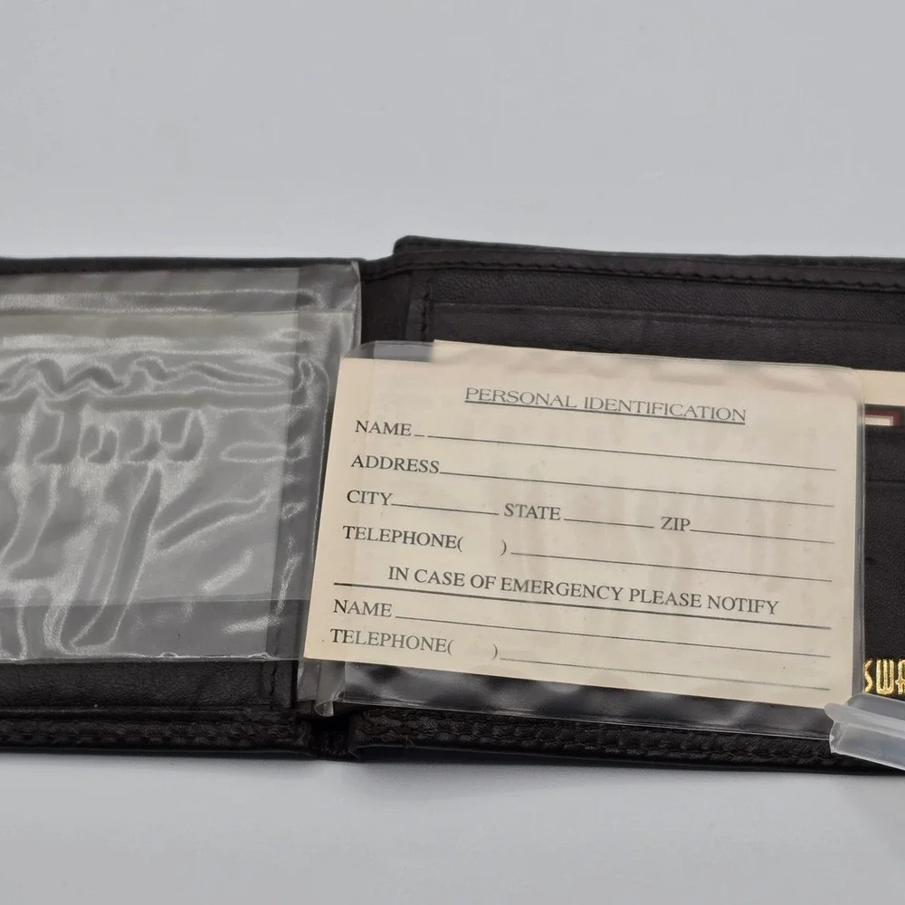SWANK bifold wallet