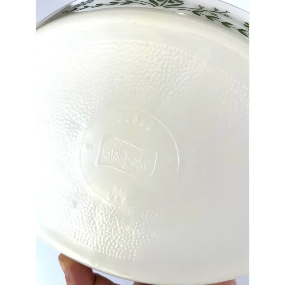Glasbake white milk