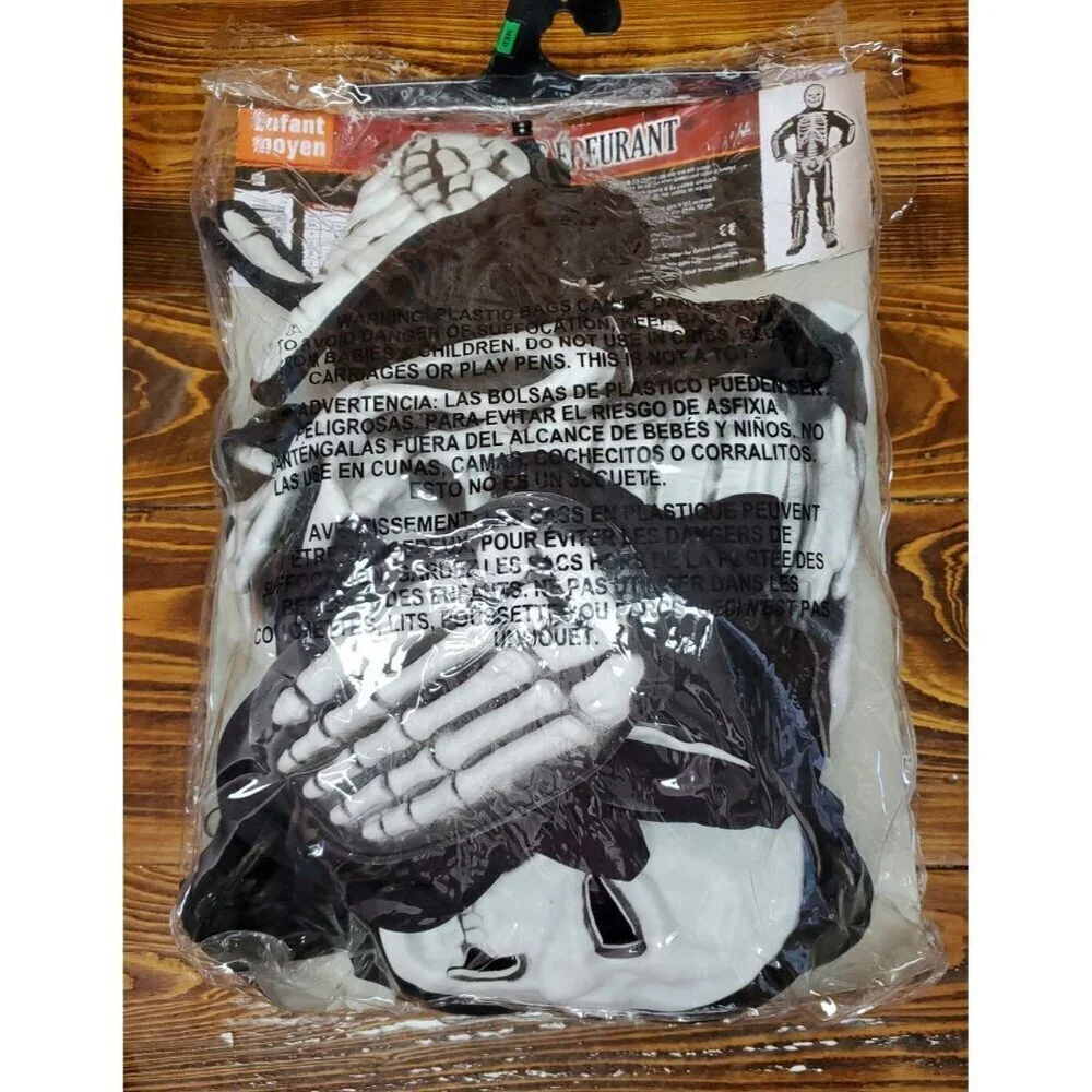 Costumes Usa skeleton child