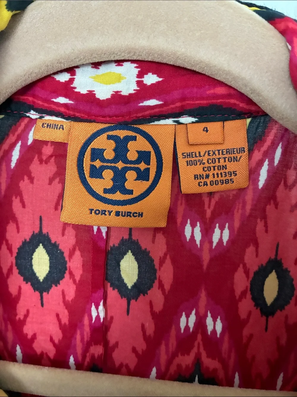 Tory Burch bright red
