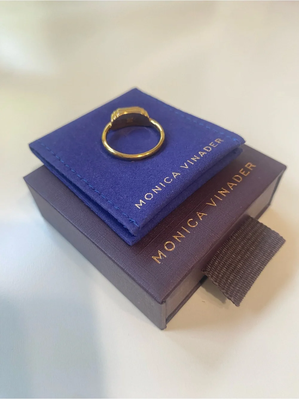 MONICA VINADER polished 18k