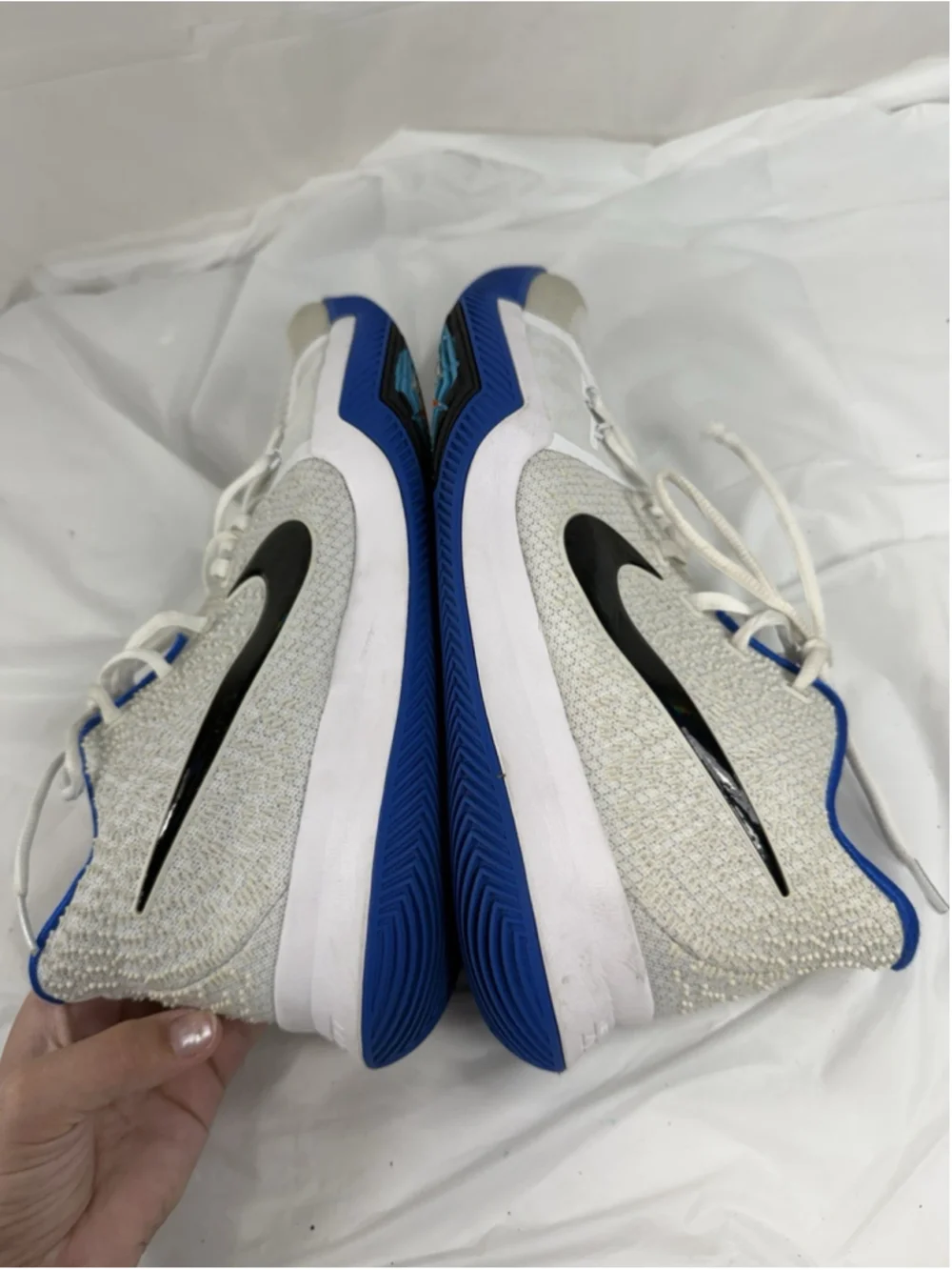 RARE Sz 11 Nike Kyrie 3 Duke Hyper Cobalt Blue Men's Shoes 852395-102 2016