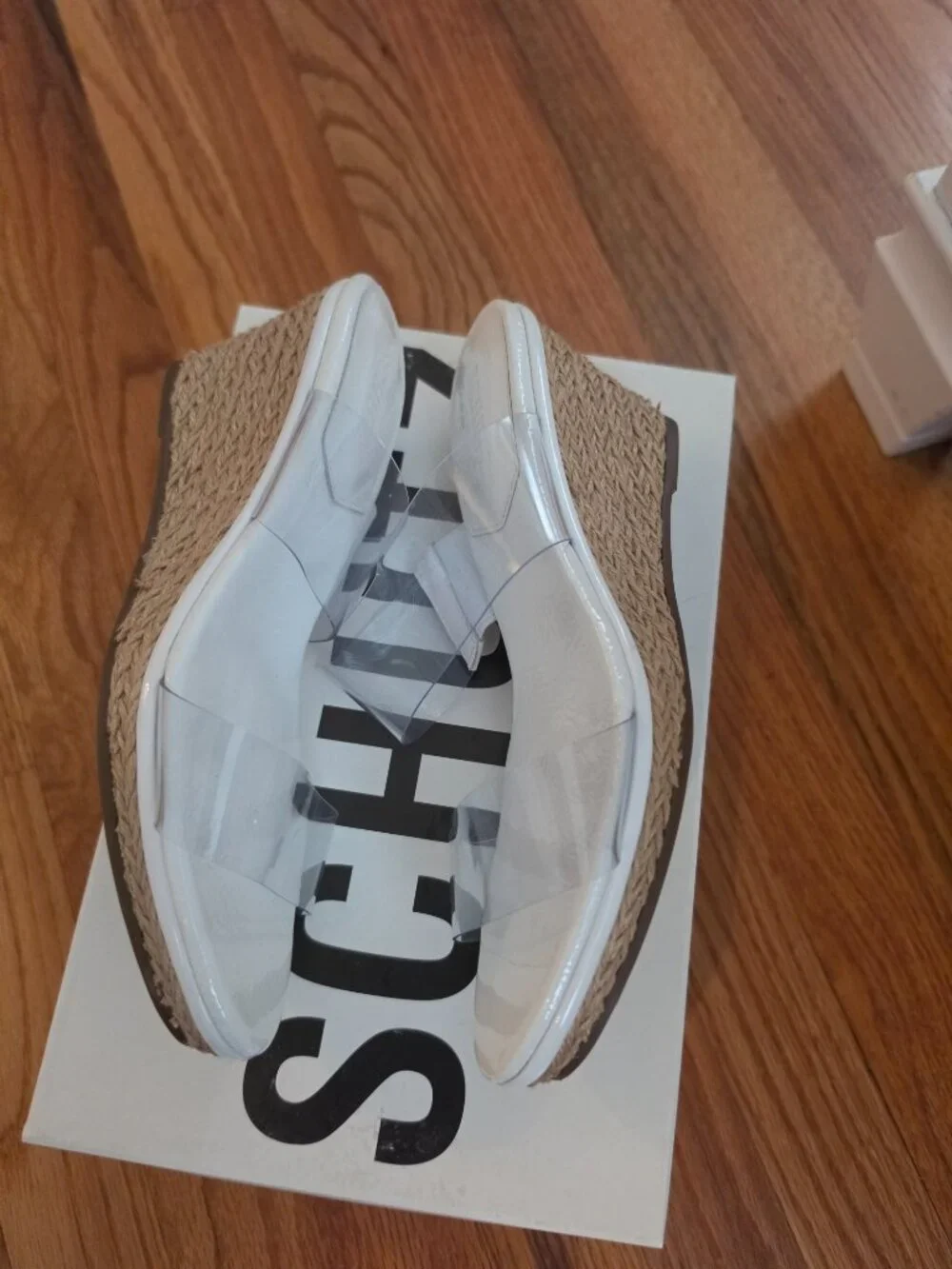 SCHUTZ white never clear