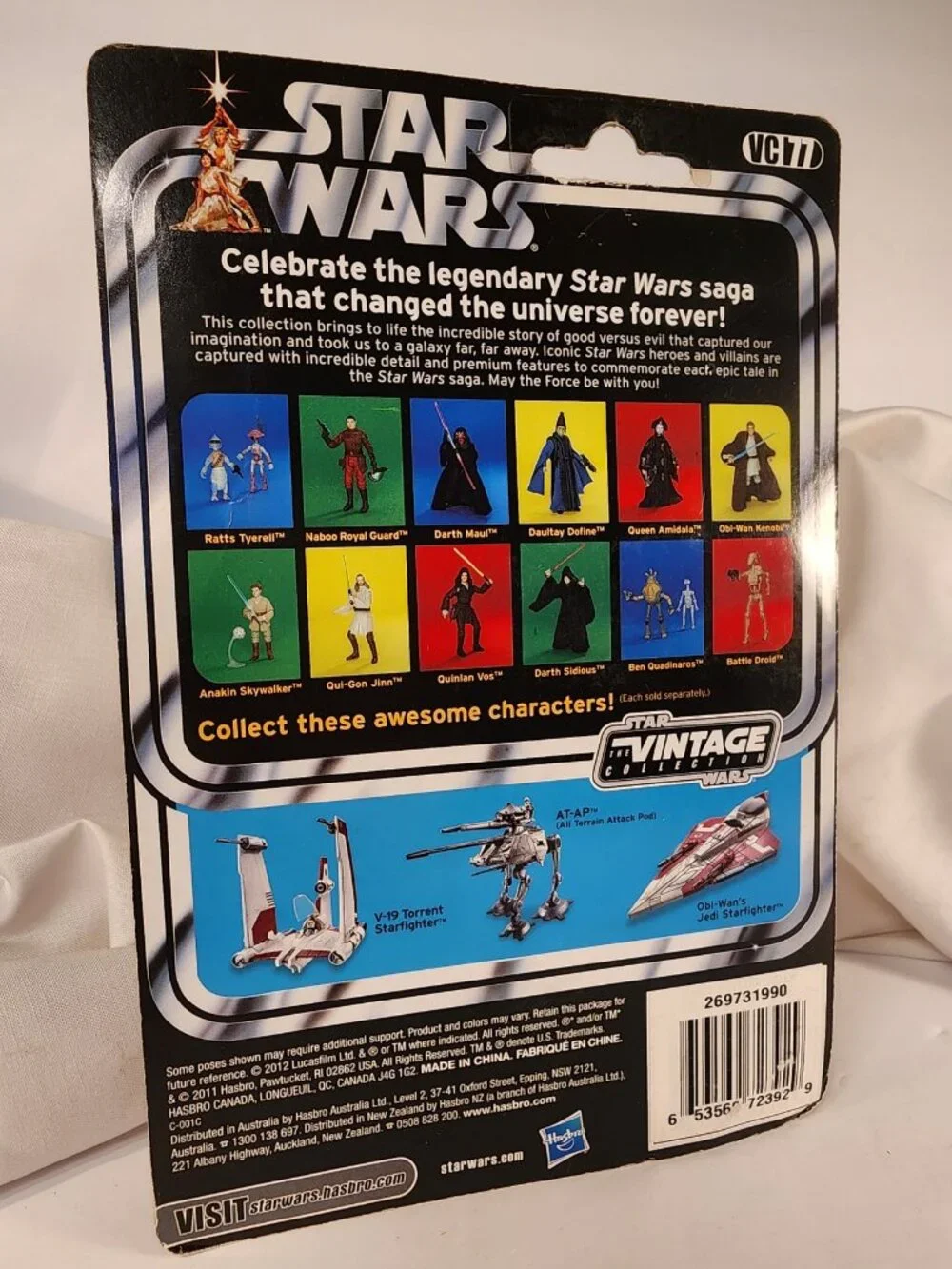 NEW IN BOX Star Wars The Phantom Menace Character Debut!