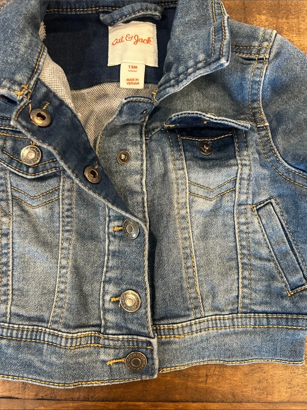 Cat & Jack details size