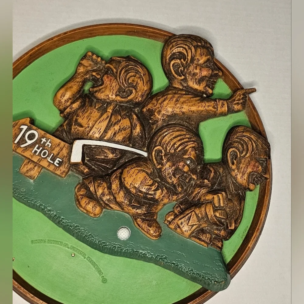 [Olympia Brewing Company] Advertisement  Washington Beer Signage Golf…