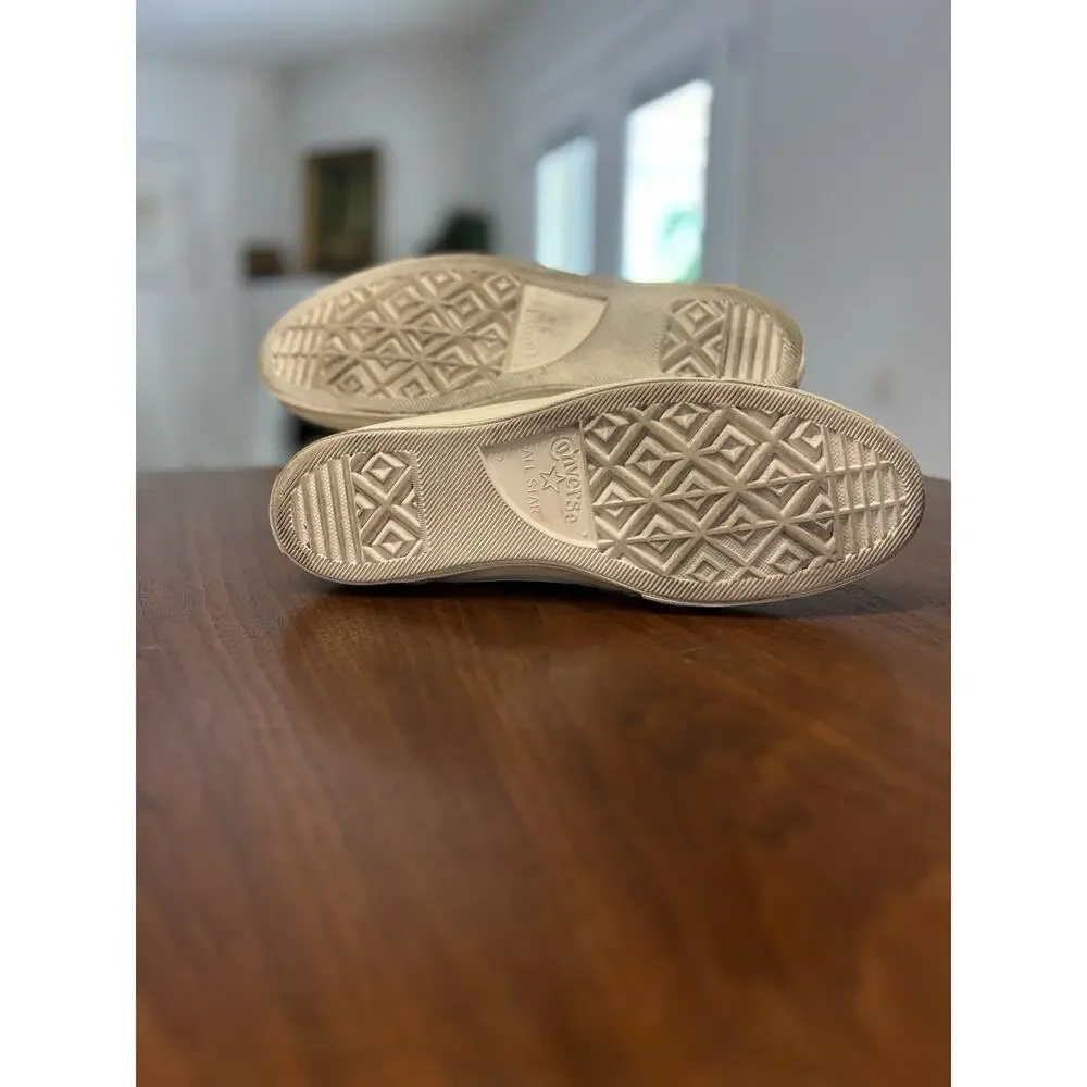 Converse rare into shoe