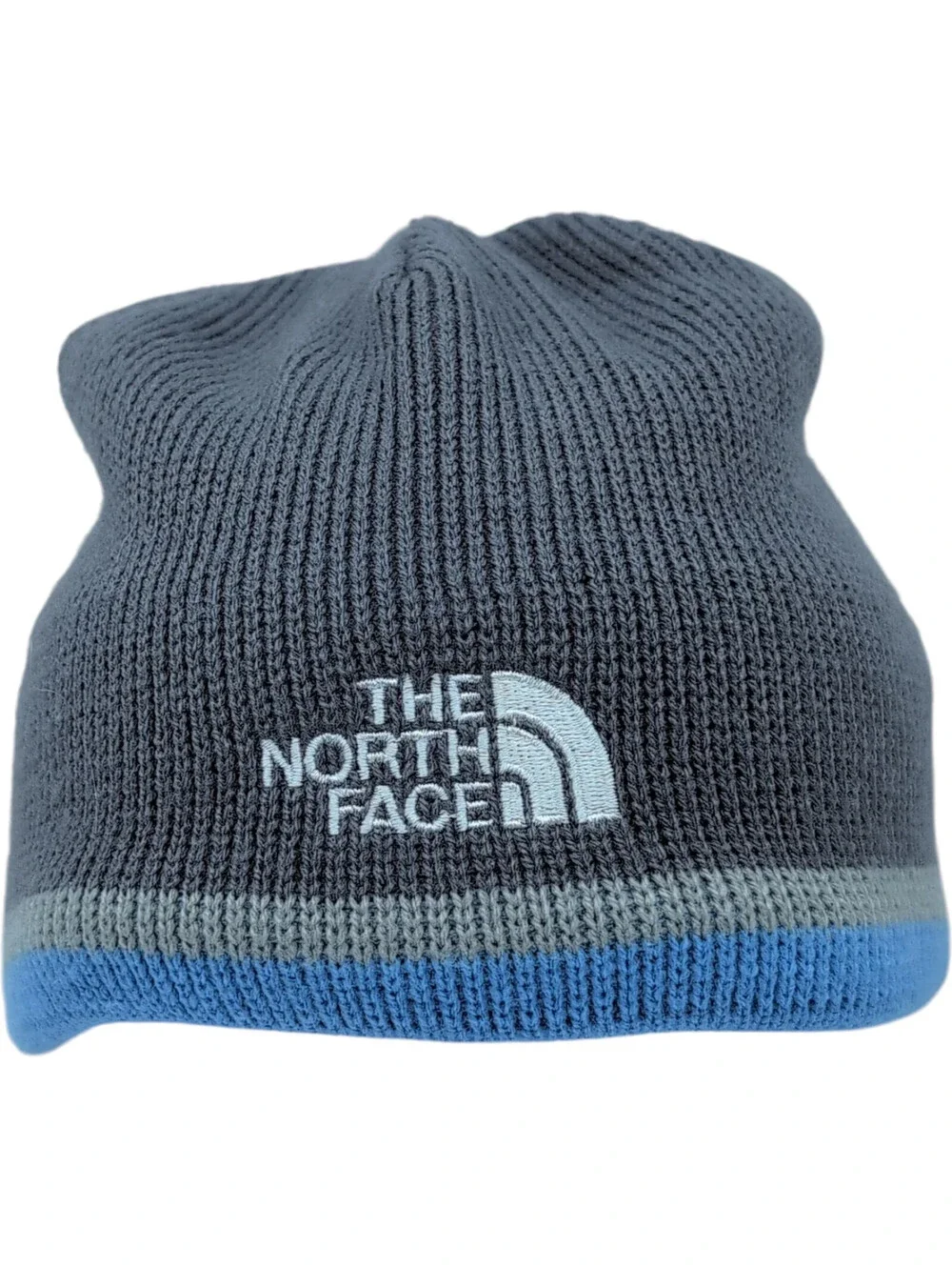 The North Face Hat Cap Beanie One Size Gray Knit Fleece Lined Winter Mens Canada