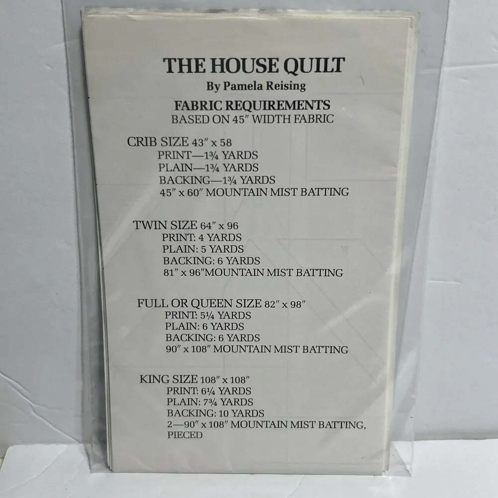 Pamela Reising house quilt