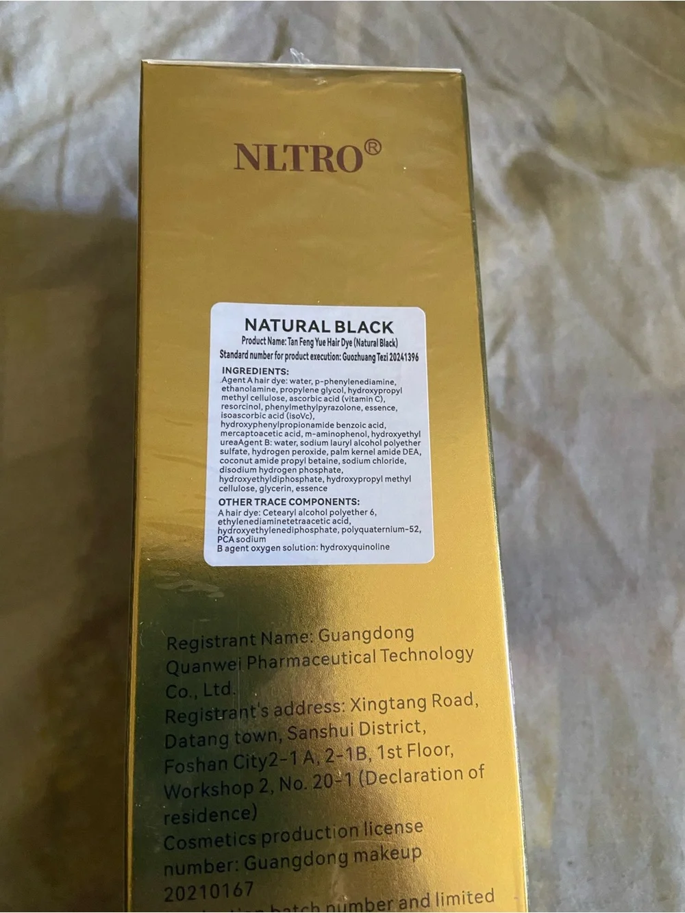 NLTRO apply quick foam