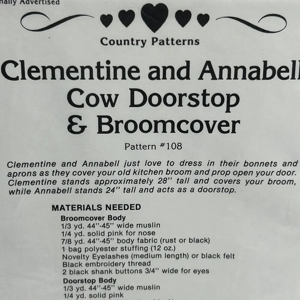 Ozark Crafts clementine annabell