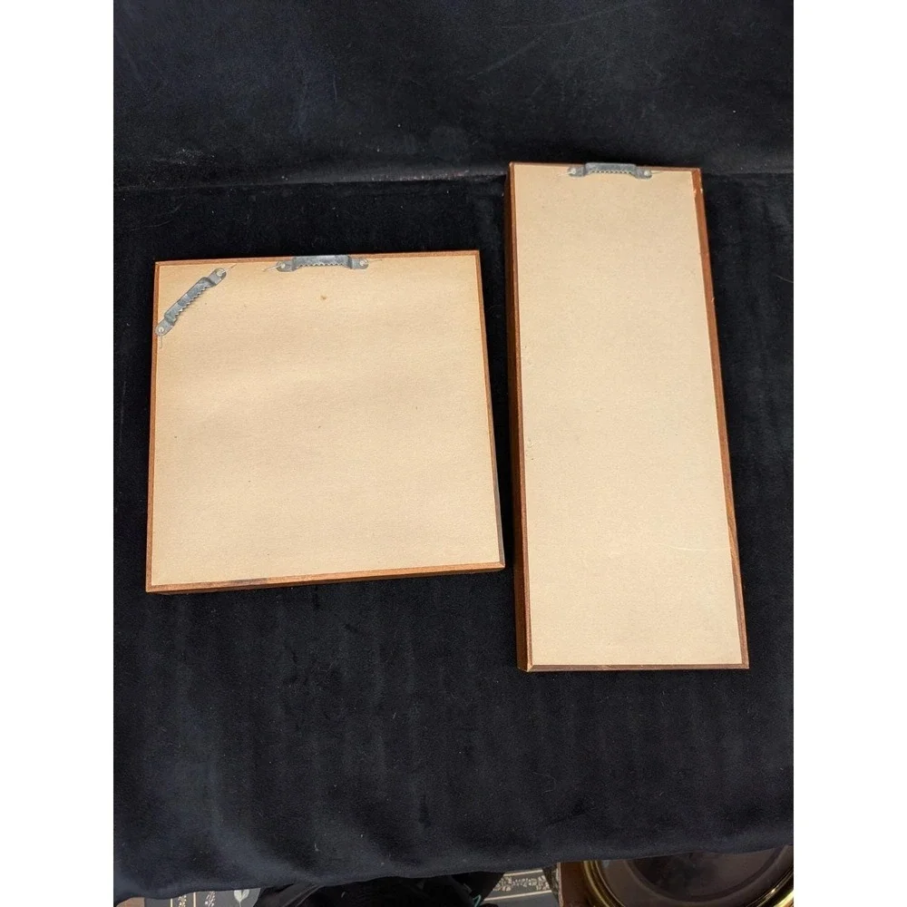 Homco pair vintage