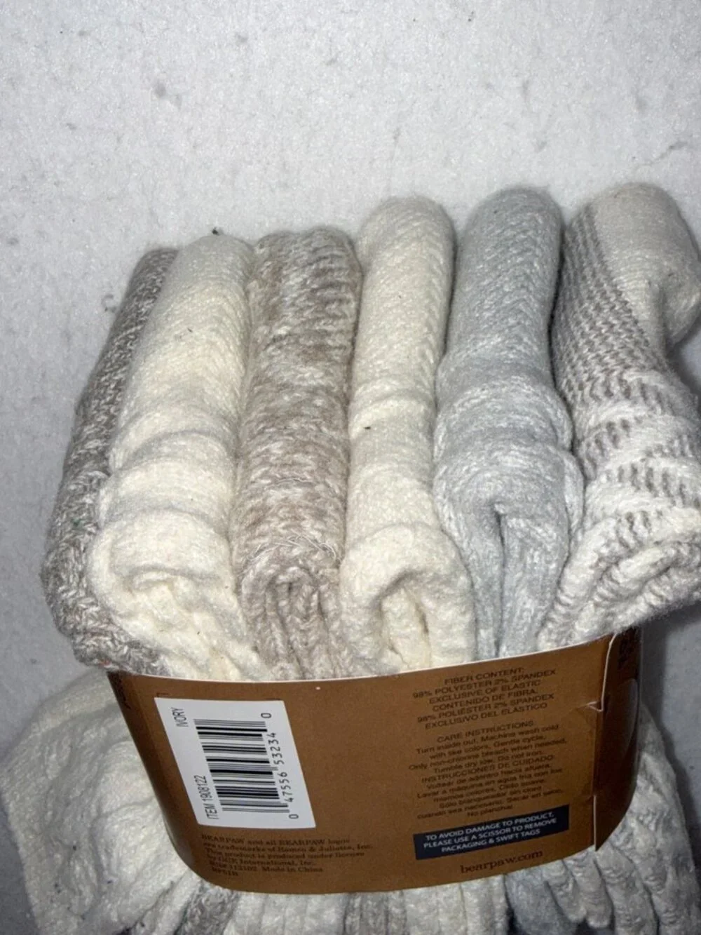 BearPaw women knit