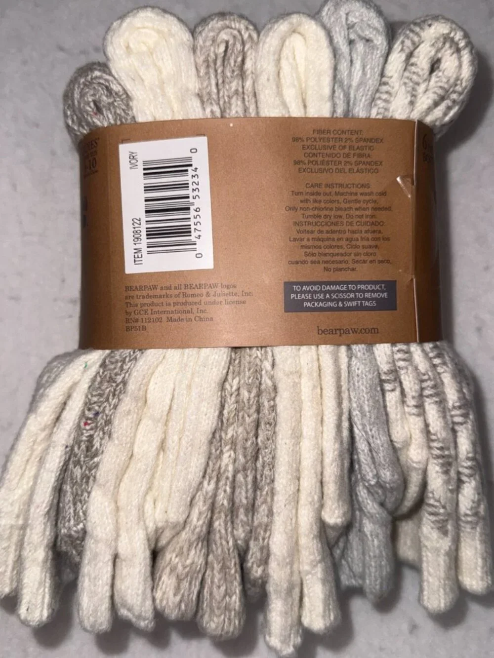BearPaw women knit