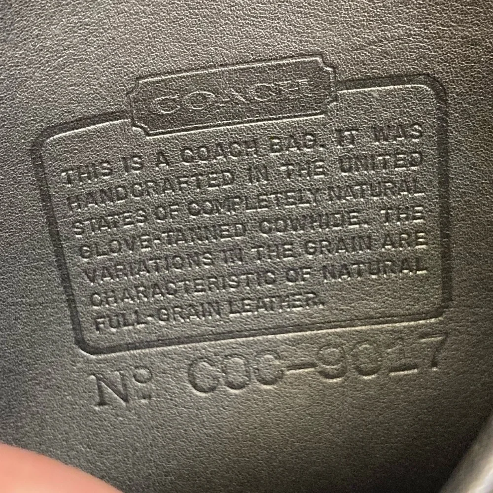 Coach gently used