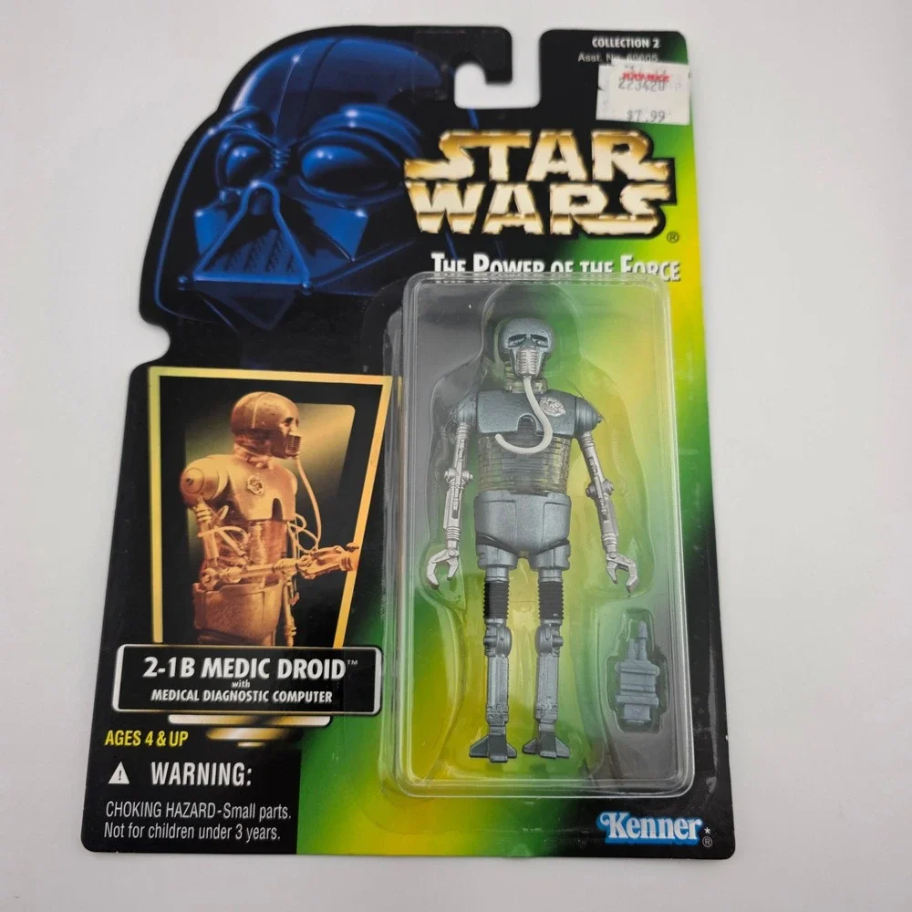 Star Wars POTF 2-1B Medic Droid 1996‎ Kenner MOC Unopened Great Condition
