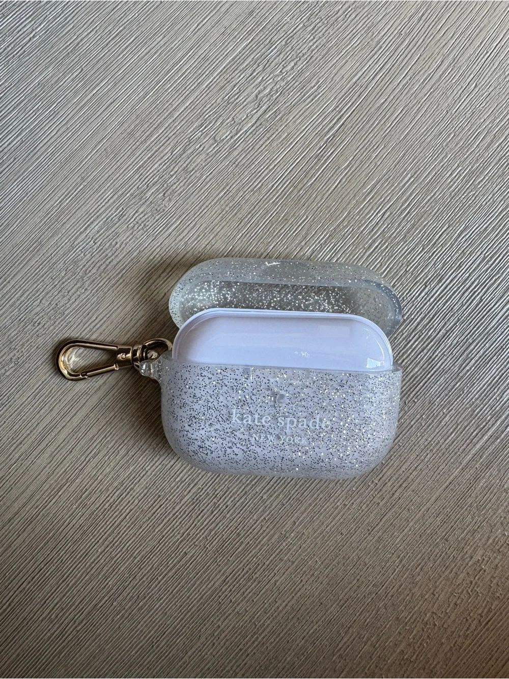 kate spade glitter coated