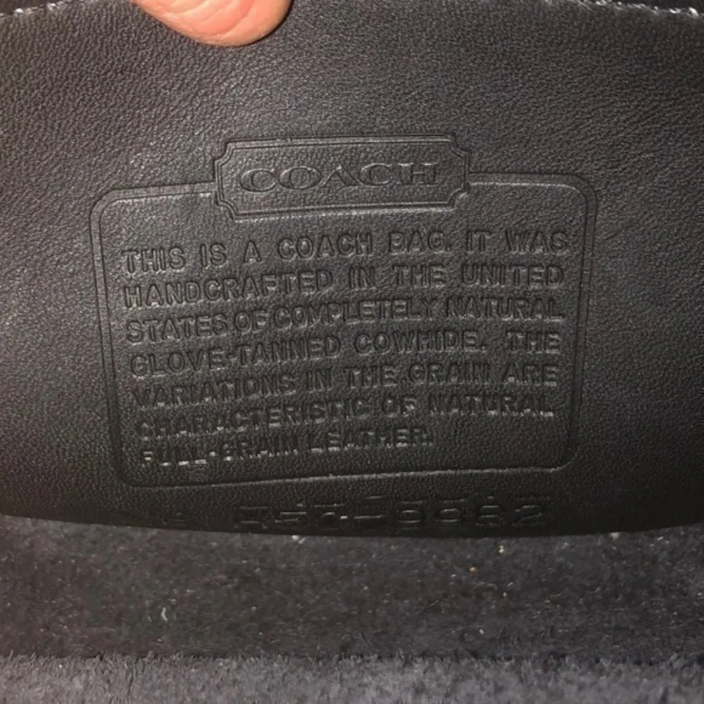 Coach scuffs wear