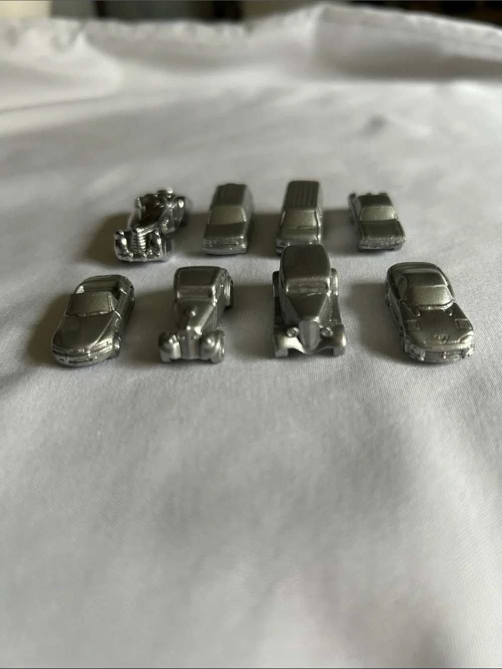 ( 8 ) Vintage Monopoly Cars
