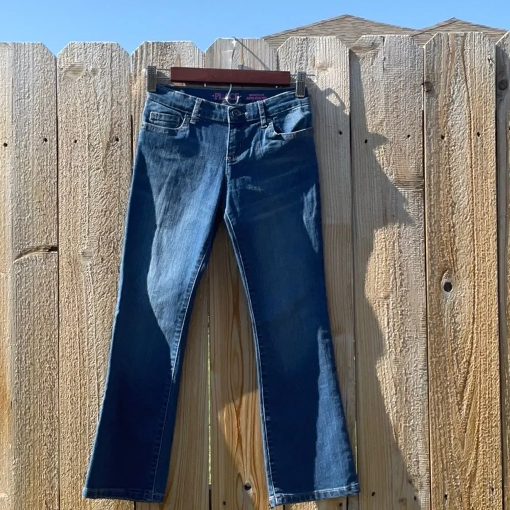 Take 50% OFF- Children’s Place Bootcut Semi-Evasee Girls Jean, Size-8
