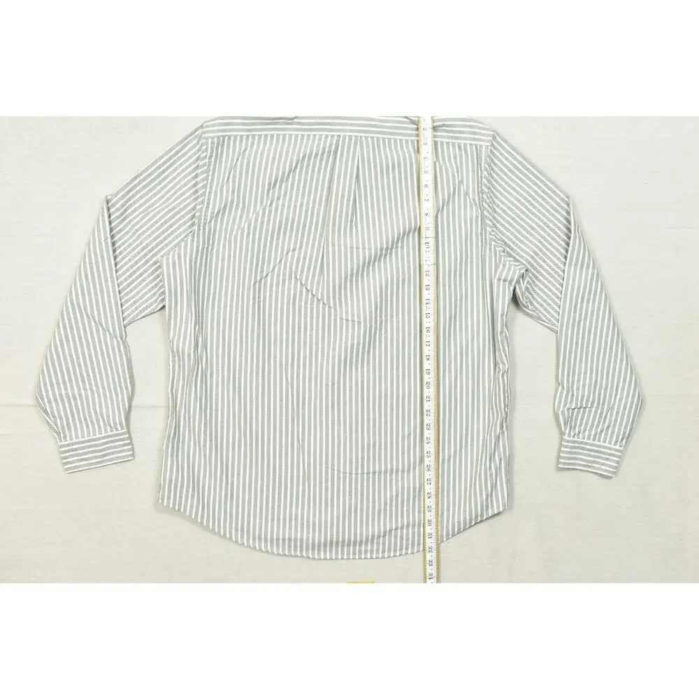 Polo Ralph Lauren Men's Button Down Size XXL 2XL Long Sleeve Pony Striped Office