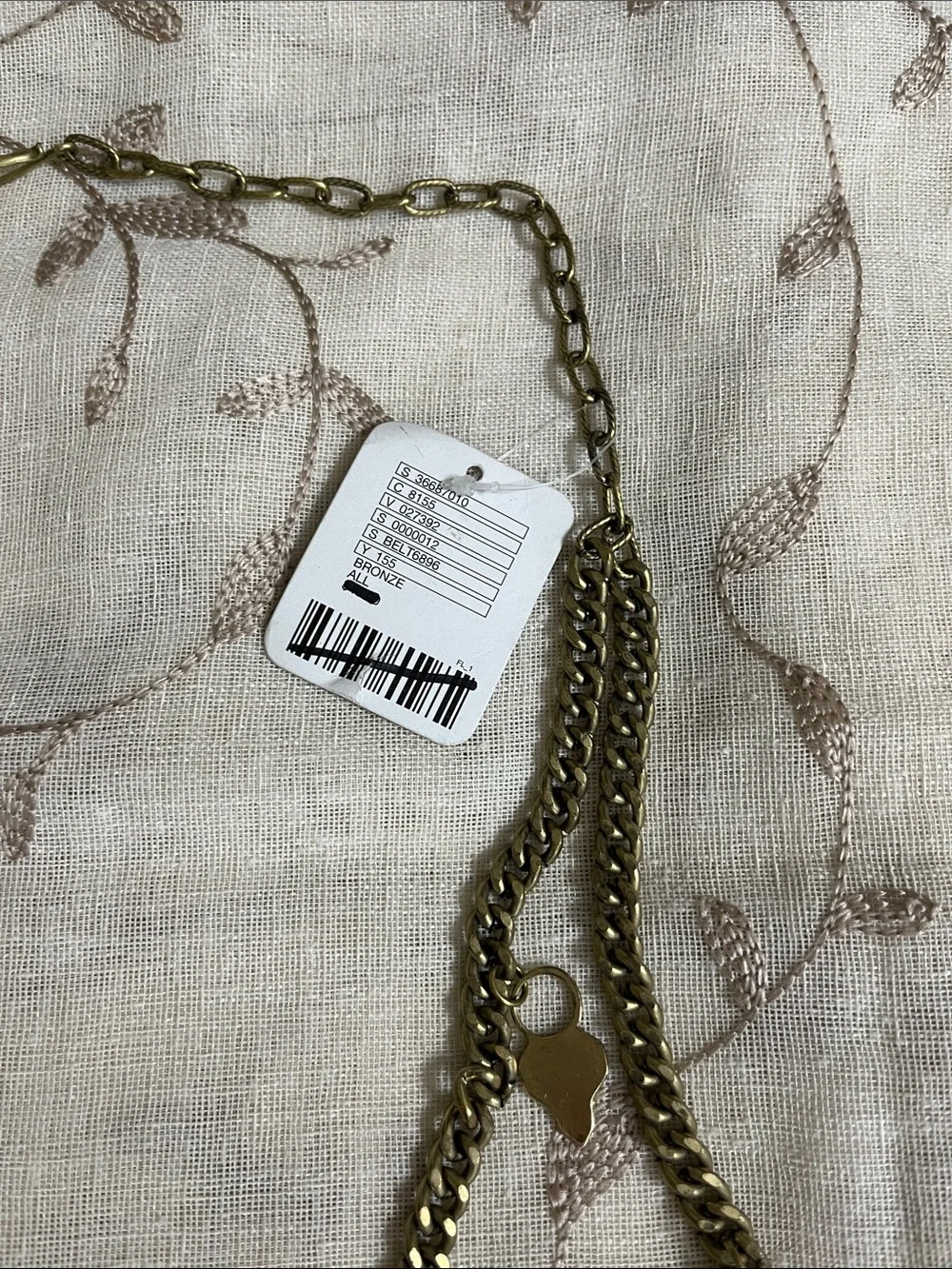 Free People layered chain