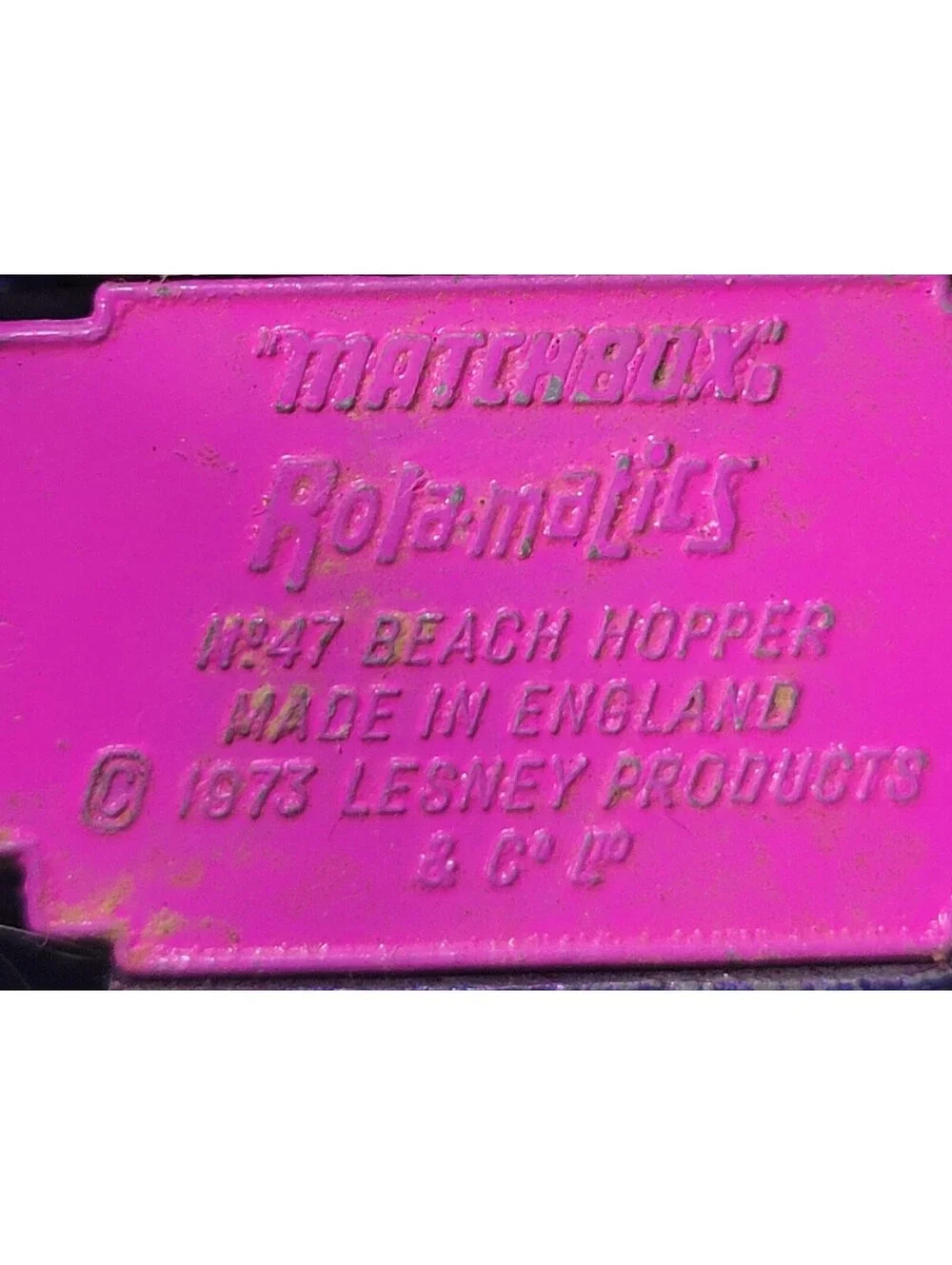 MATCHBOX product vintage