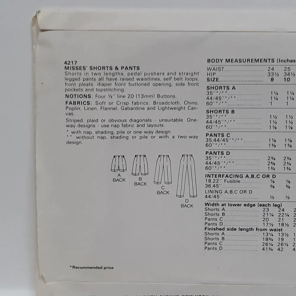 Butterick new vintage