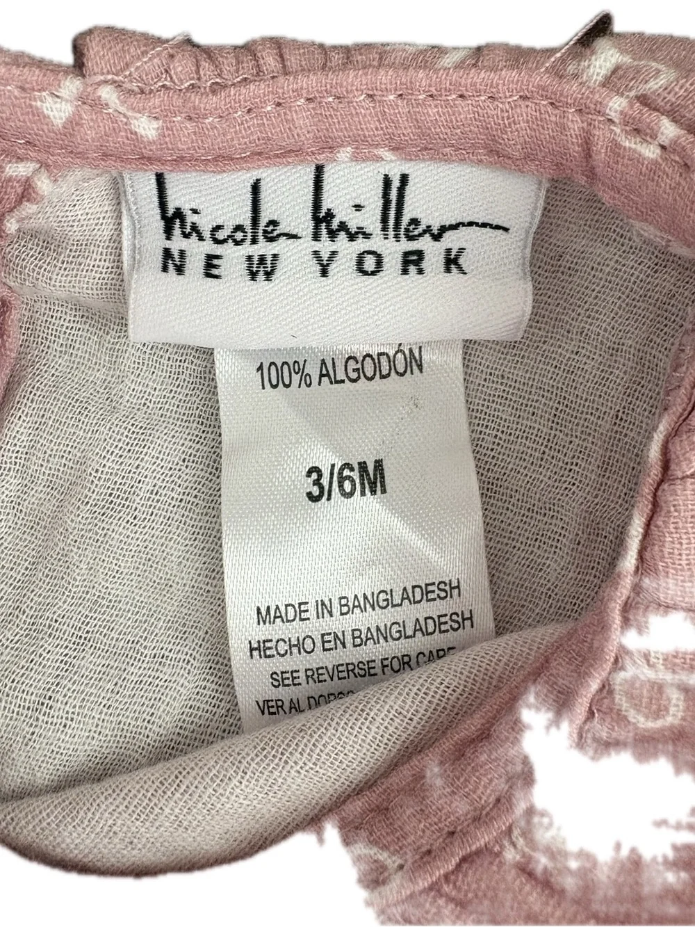 Nicole Miller baby onesie