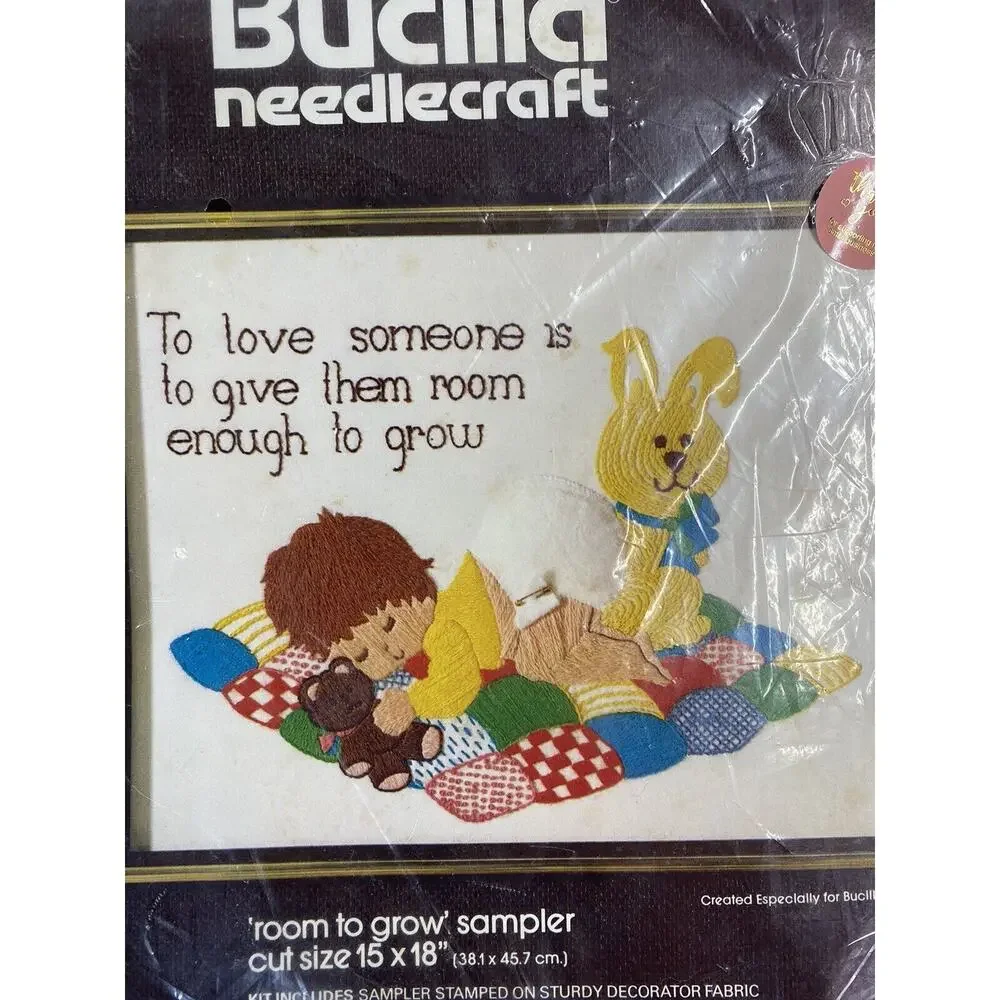 Bucilla vintage needlepoint