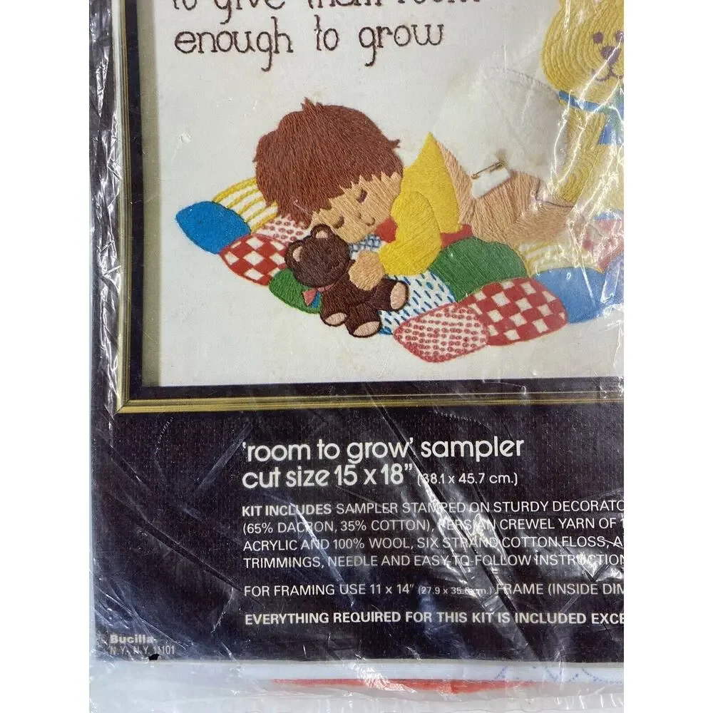 Bucilla vintage needlepoint