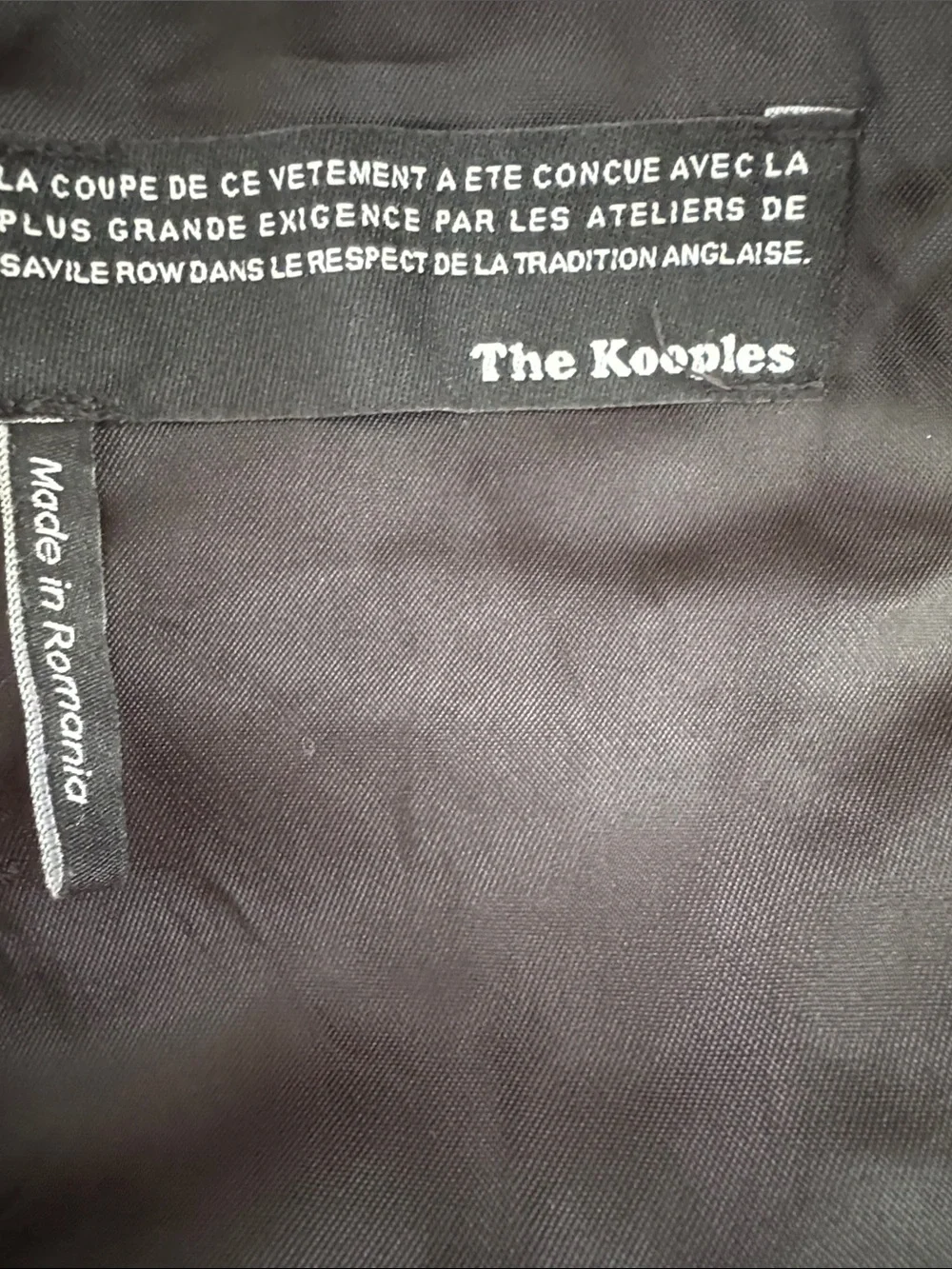 The Kooples Khaki Trench Bucked Trench Coat Size 48