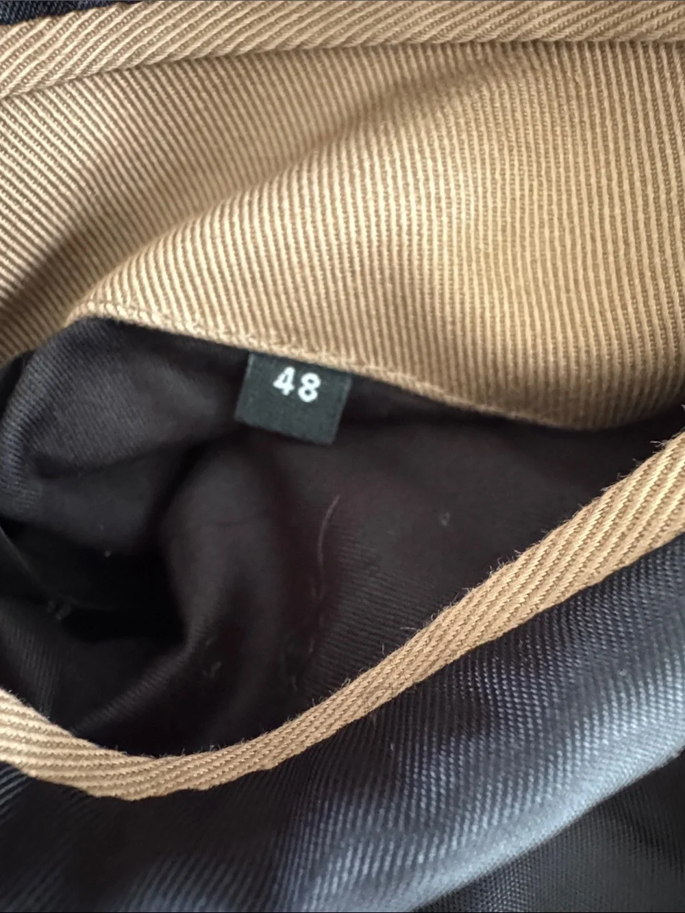 The Kooples Khaki Trench Bucked Trench Coat Size 48