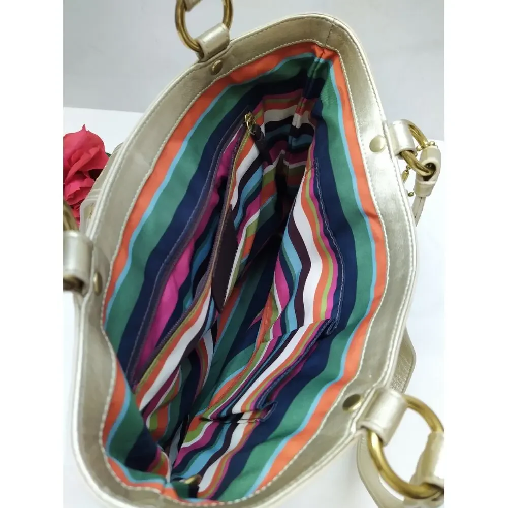 Coach lily metallic