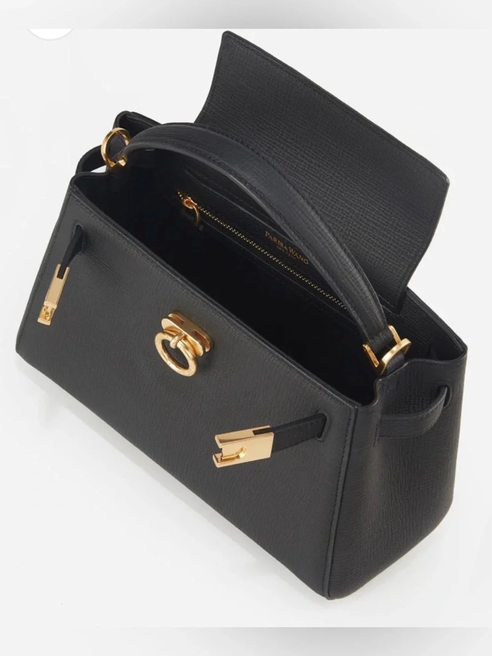 Parisa Wang buckled gold