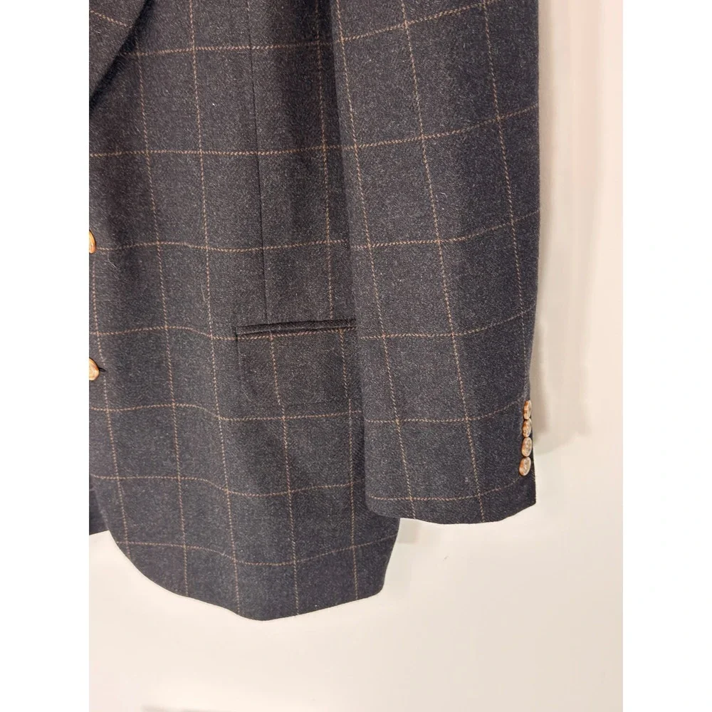 Oscar de la Renta blazer wool refined