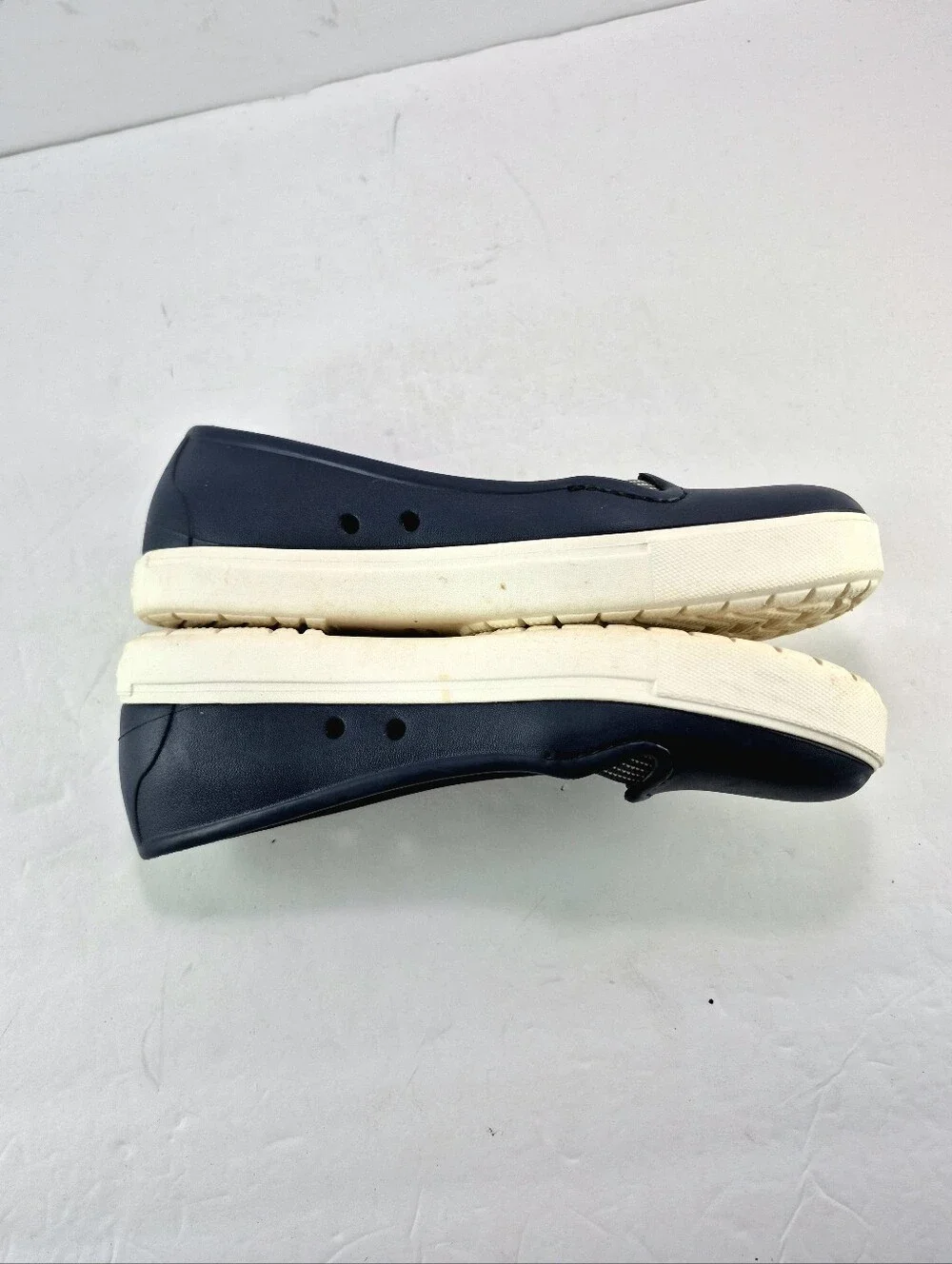Crocs CitiLane Platform Slip-On Ballet Flats in women's size 7.