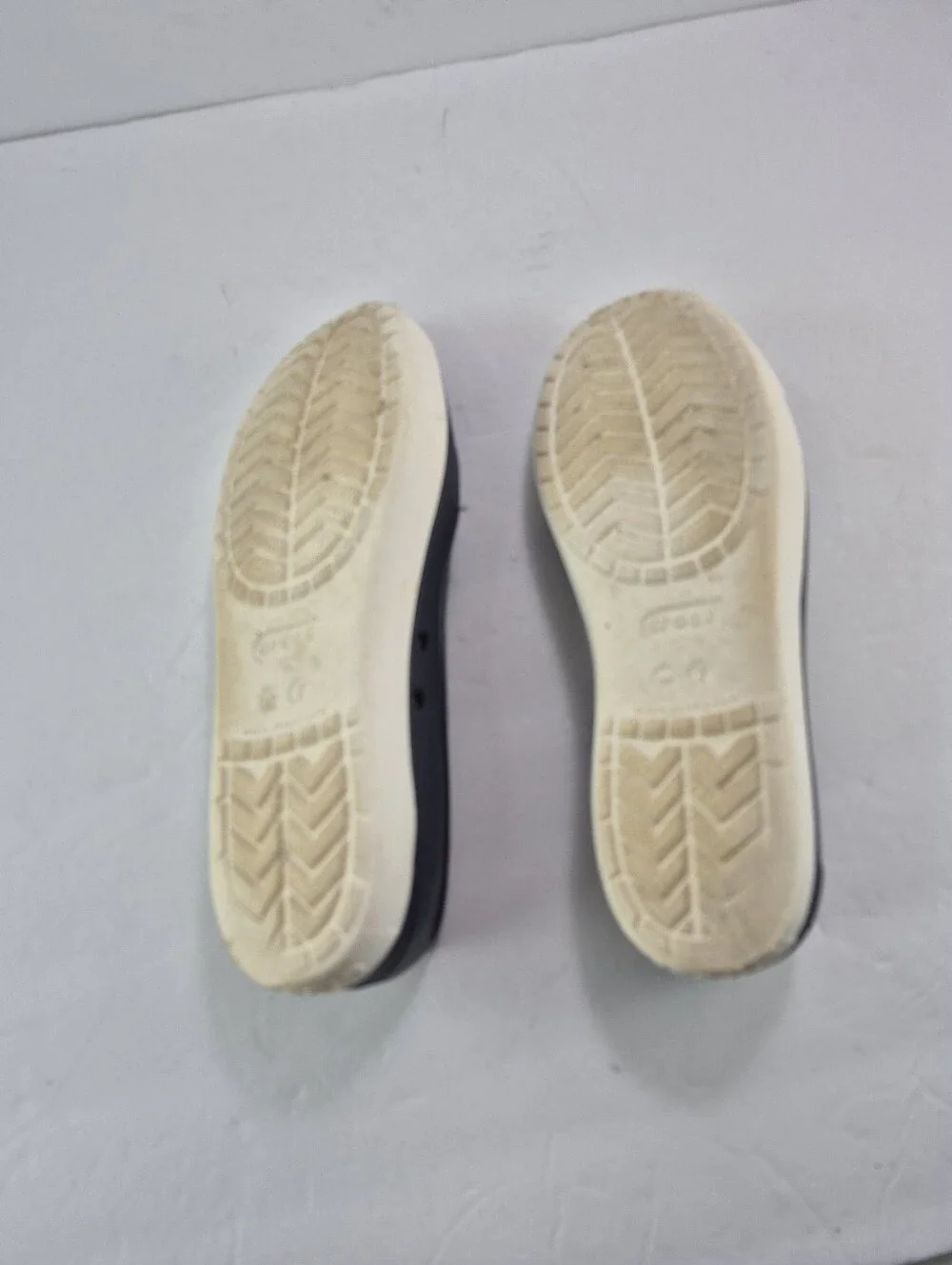 Crocs CitiLane Platform Slip-On Ballet Flats in women's size 7.