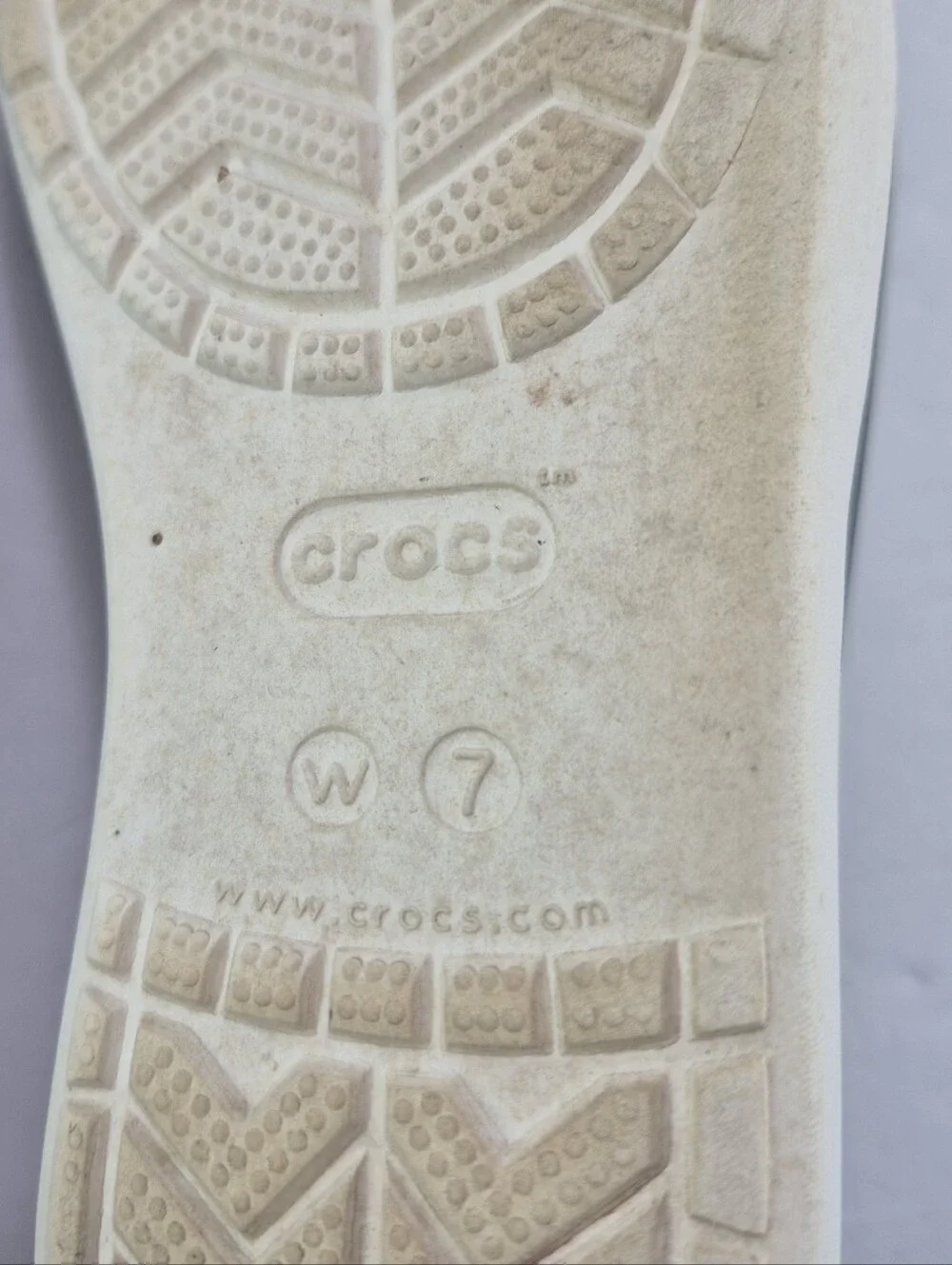 Crocs CitiLane Platform Slip-On Ballet Flats in women's size 7.