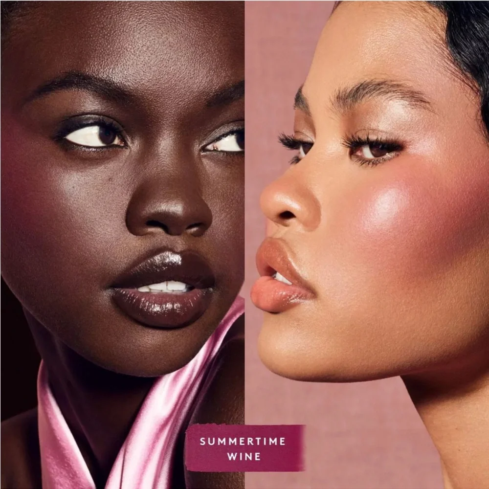 Fenty Beauty Fenty Cheeks Suede Powder Blush Summertime Wine