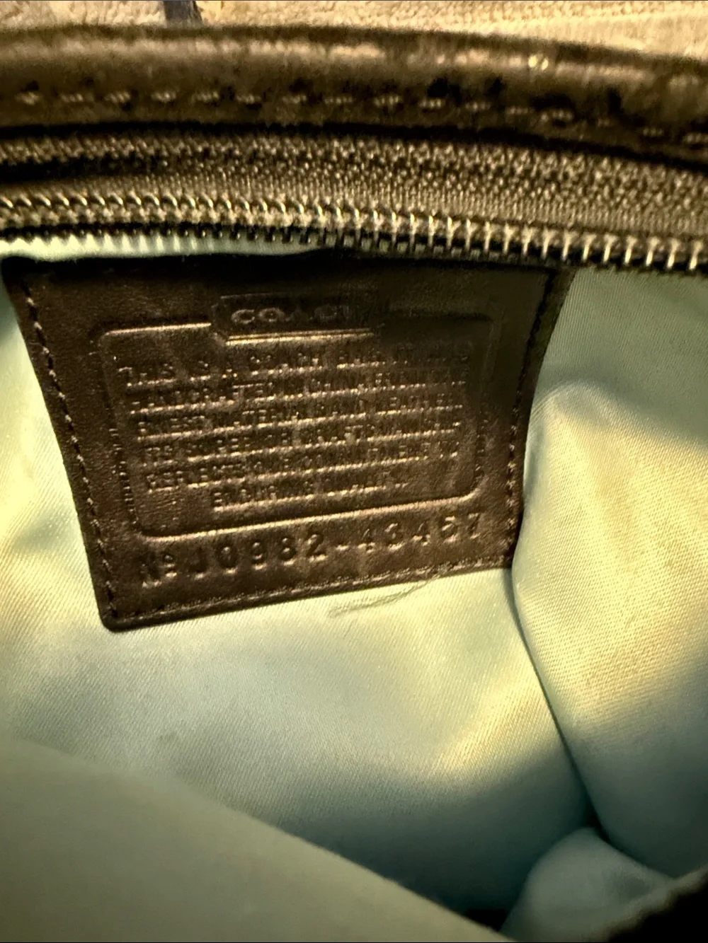 Coach sleek crossbody