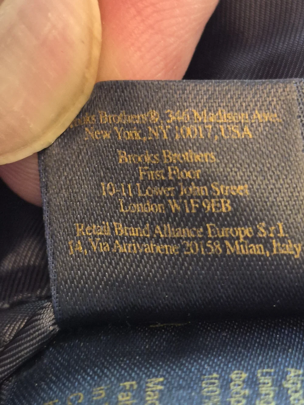Brooks Brothers classic madison