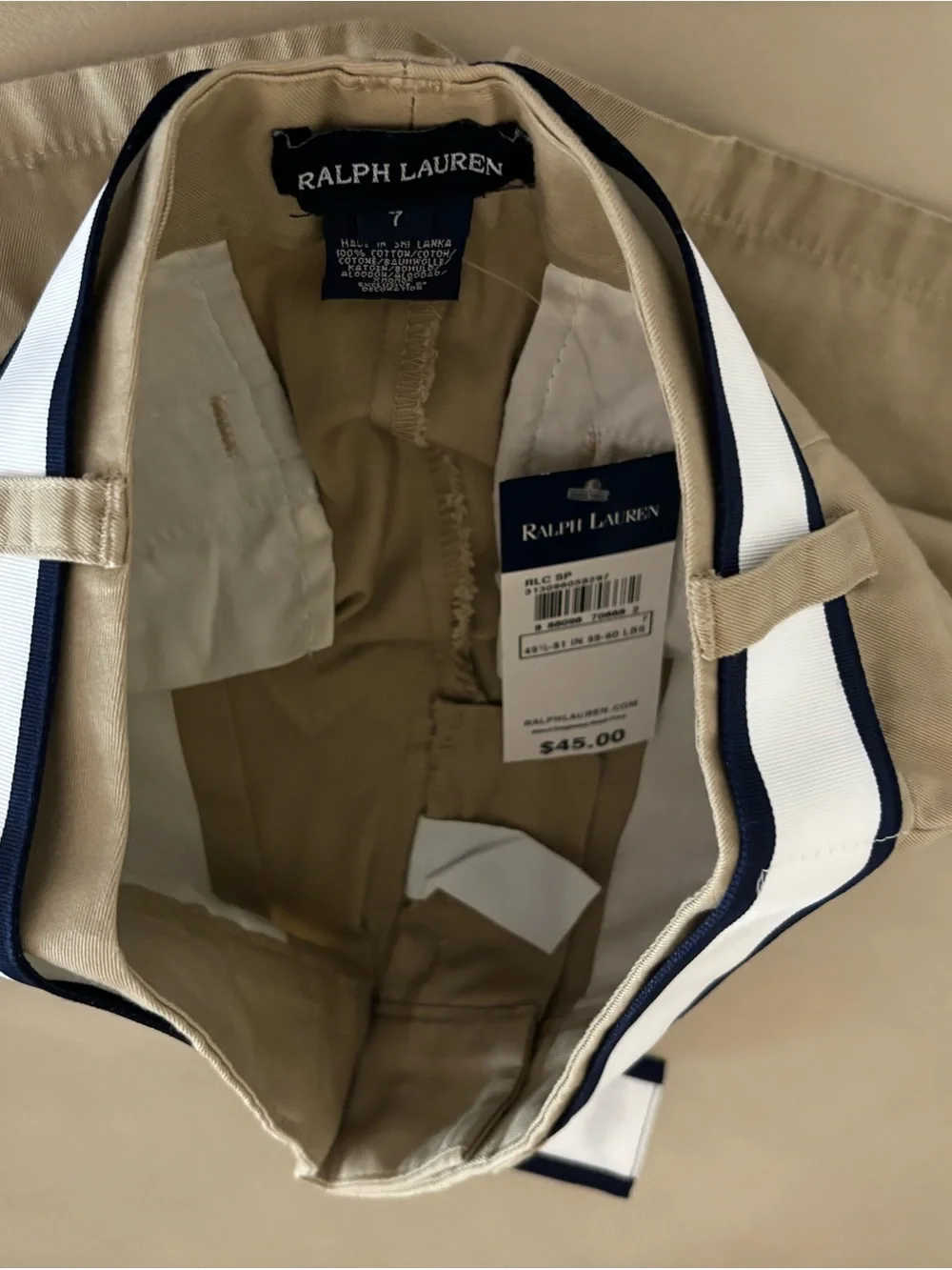 Ralph Lauren classic tan